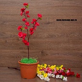 Цветы Персик 65 см