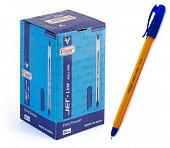 Ручка шариковая Flair JET-LINE ORANGE оранж. корп. синяя, 0,7мм