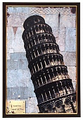 Картина (принт) 40*60 №16 Пизанская башня