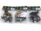 Набор животных "Африка", 2 фигурки, 14см, в пакете, 3вида.