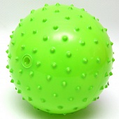 Мяч ПВХ с шипами в сетке