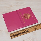 Обложка для паспорта глянцевая, ПВХ
