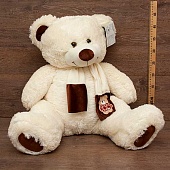 Мягкая игрушка Медведь шарф 45см.
