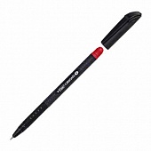 Ручка шариковая Flair CARBONIX V красная 0,7мм, карбоновый корпус