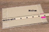 Обложка для тетрадей и дневников ПВХ 110мкр.210*345мм.