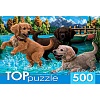 Пазлы 500 эл. "Игривые щенки" Пазлы 500 эл. "Игривые щенки"